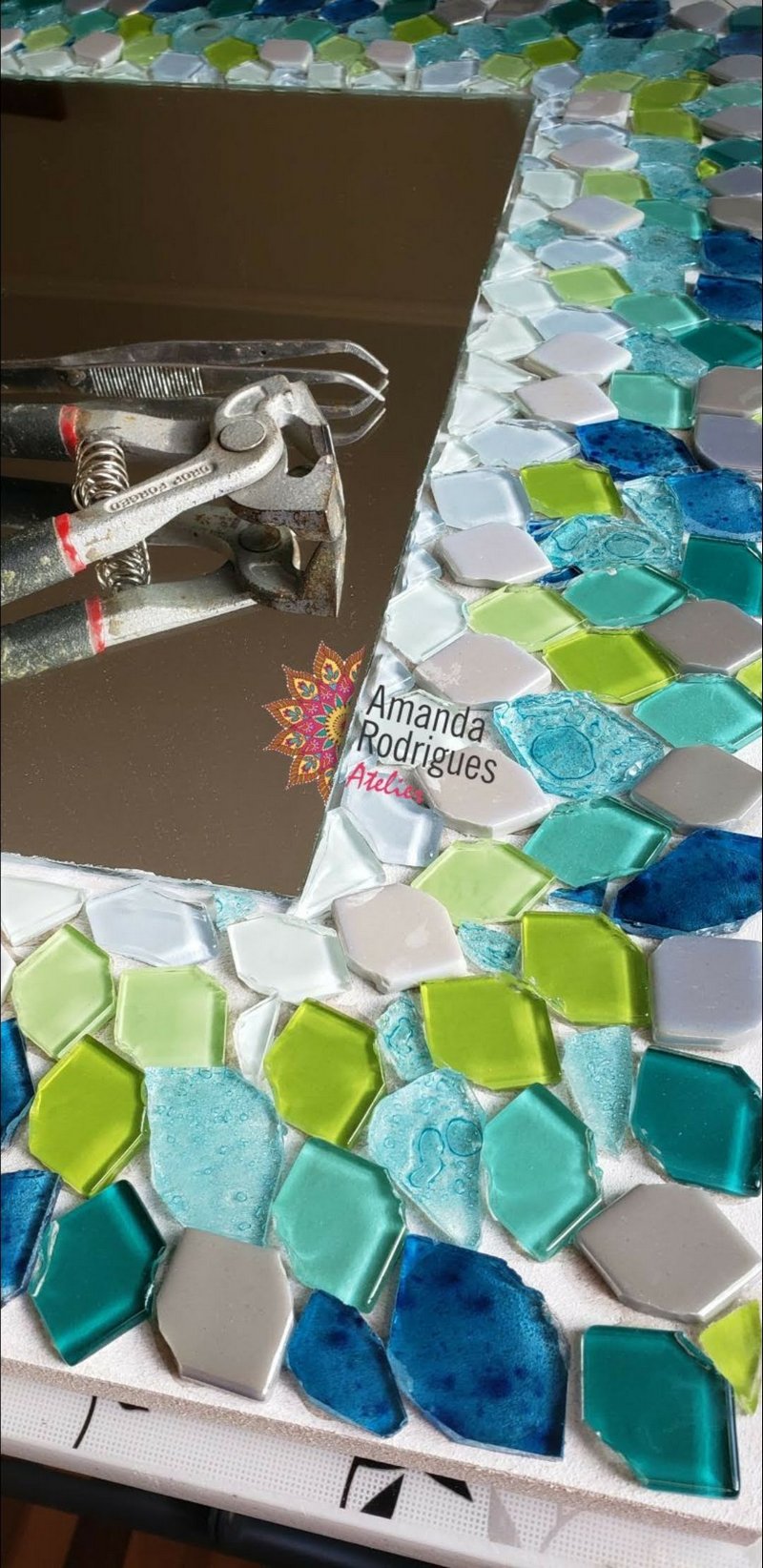 Espelhos em mosaicos